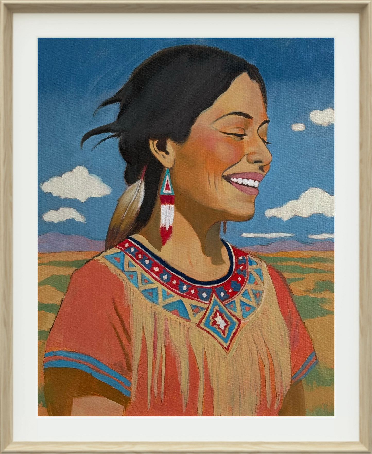 Native American woman