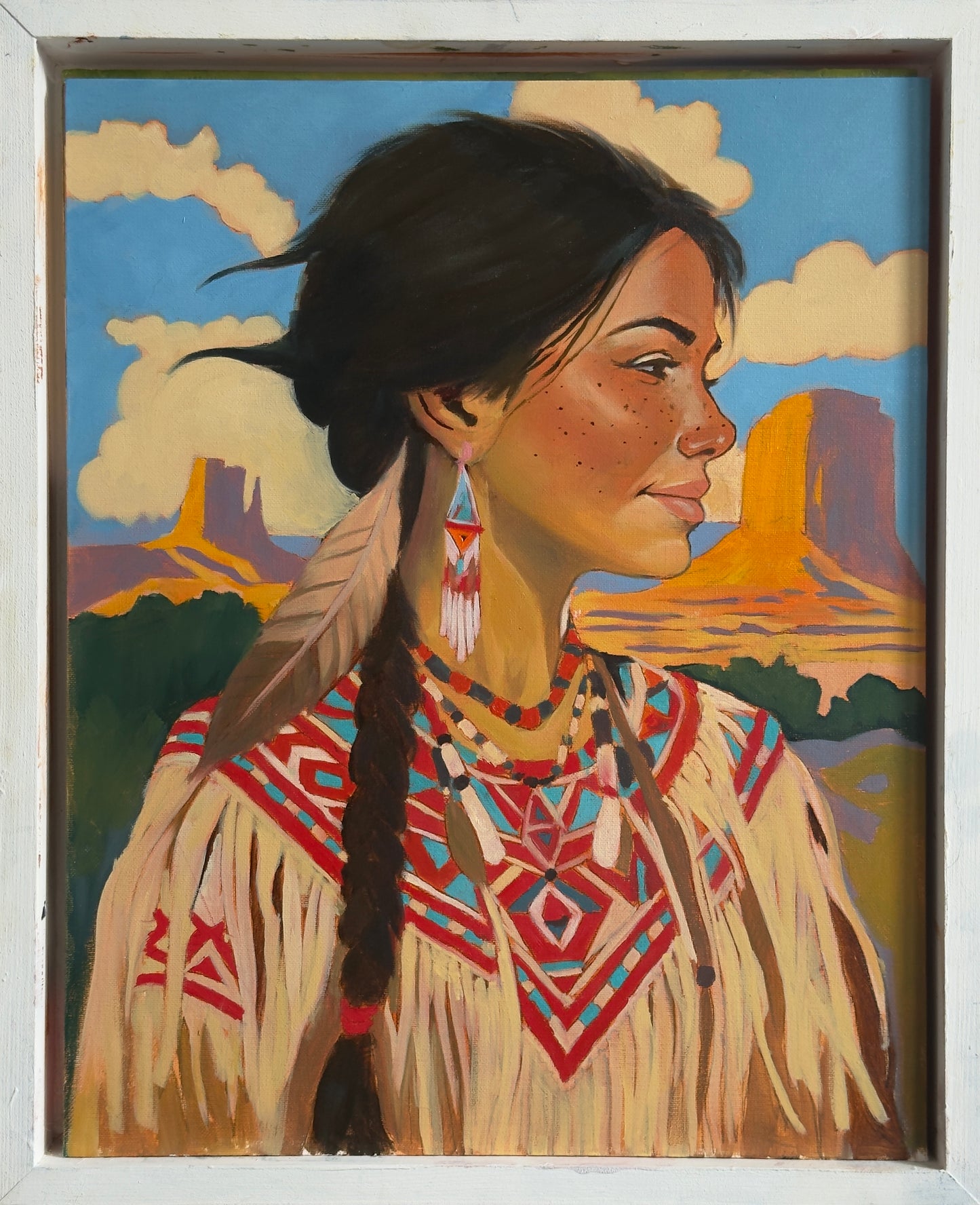 Native American woman