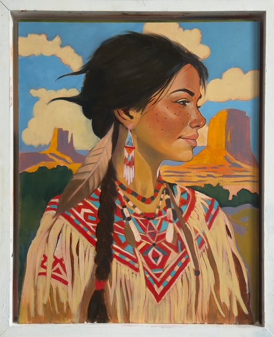 Native American woman
