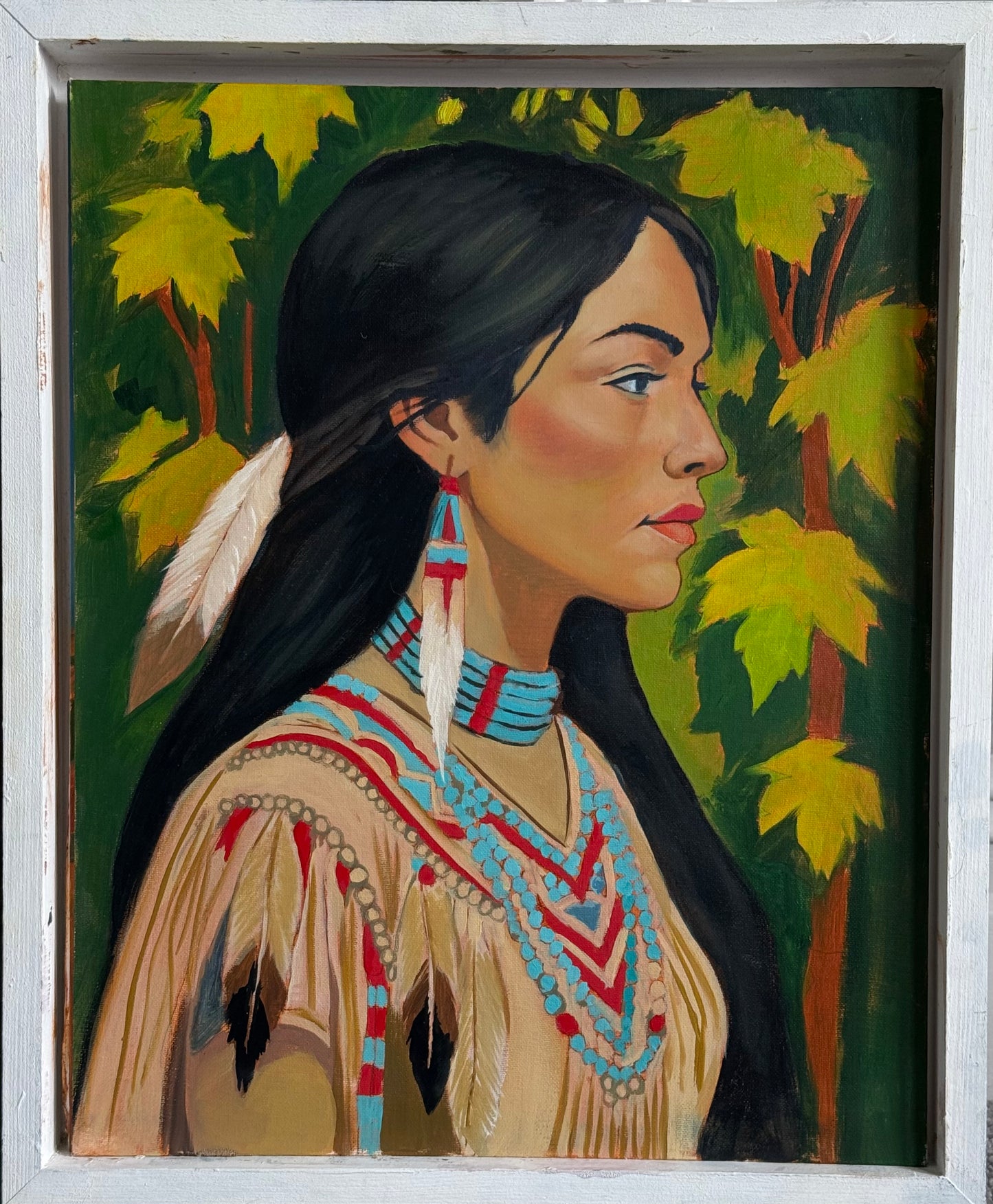 The Native American angel