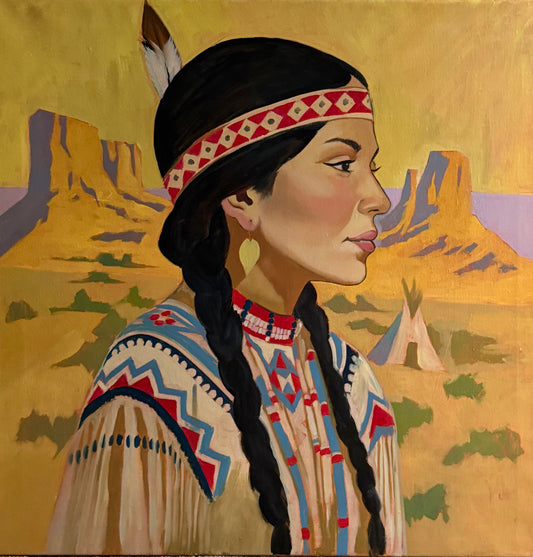 Native American woman