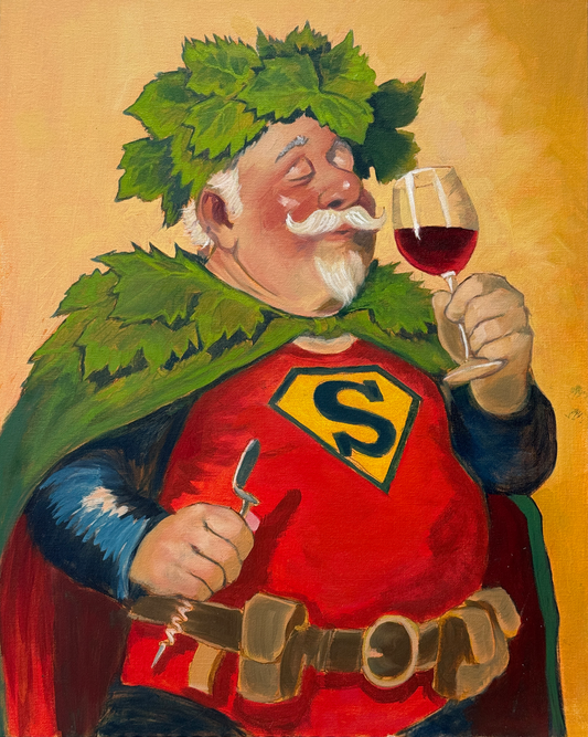 Superhero sommelier